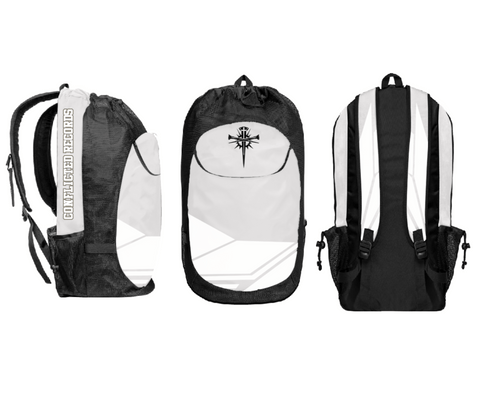 Gear Bag, CONFLICTED RECORDS, , Teamtime, Team time, sublimation, custom sports apparel, team uniforms, spirit wear, spiritwear, sports uniforms, custom shirts, team store, custom team store, fundraiser sports, apparel fundraiser