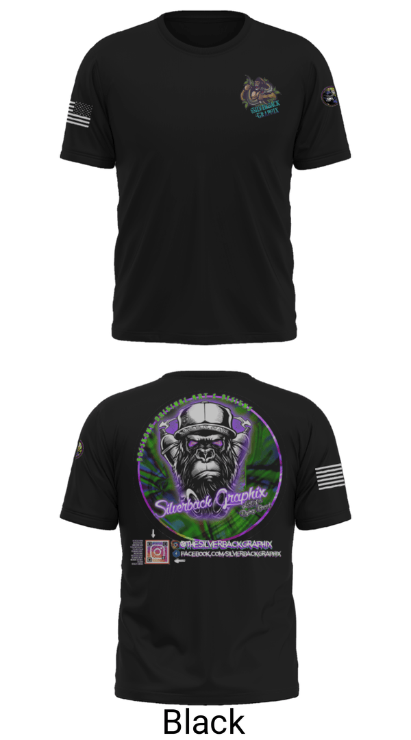 Short Sleeve Performance Shirt, Silverback Graphix, , Teamtime, Team time, sublimation, custom sports apparel, team uniforms, spirit wear, spiritwear, sports uniforms, custom shirts, team store, custom team store, fundraiser sports, apparel fundraiser
