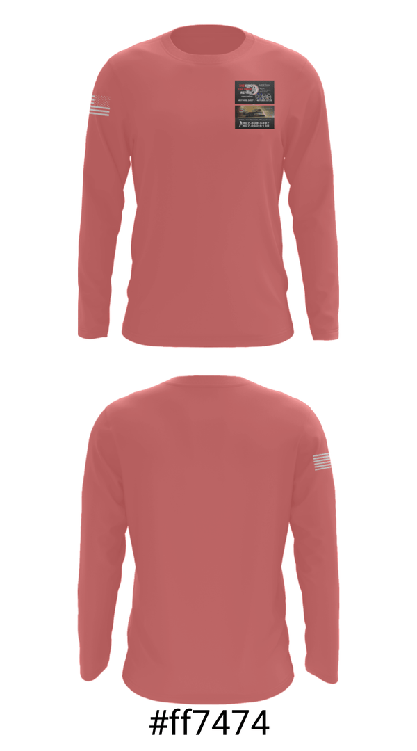 Long Sleeve Performance Shirt, THE KING USA WHEEL REPAIR, , Teamtime, Team time, sublimation, custom sports apparel, team uniforms, spirit wear, spiritwear, sports uniforms, custom shirts, team store, custom team store, fundraiser sports, apparel fundraiser