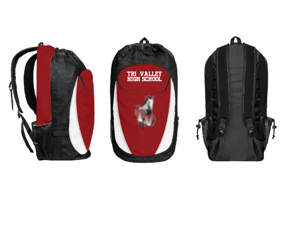 Gear Bag, Tri -Valley High School, Spirit Store, Teamtime, Team time, sublimation, custom sports apparel, team uniforms, spirit wear, spiritwear, sports uniforms, custom shirts, team store, custom team store, fundraiser sports, apparel fundraiser