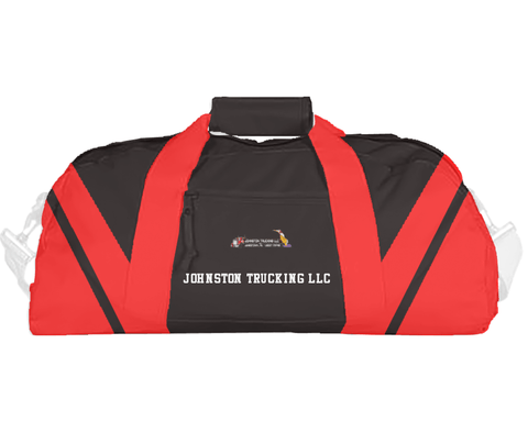 Duffle Bag, Johnston Trucking LLC, , Teamtime, Team time, sublimation, custom sports apparel, team uniforms, spirit wear, spiritwear, sports uniforms, custom shirts, team store, custom team store, fundraiser sports, apparel fundraiser