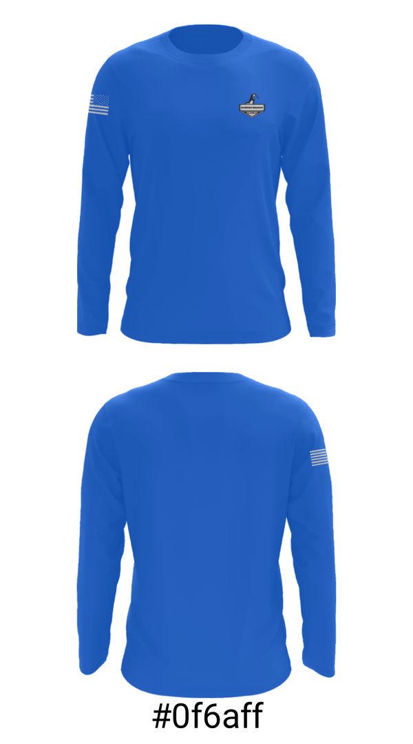 Long Sleeve Performance Shirt, Richmond Warriors, Baseball, Teamtime, Team time, sublimation, custom sports apparel, team uniforms, spirit wear, spiritwear, sports uniforms, custom shirts, team store, custom team store, fundraiser sports, apparel fundraiser