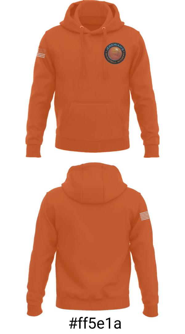 Hoodie, Jeremiah’s Basketball Academy, Men's Basketball, Teamtime, Team time, sublimation, custom sports apparel, team uniforms, spirit wear, spiritwear, sports uniforms, custom shirts, team store, custom team store, fundraiser sports, apparel fundraiser