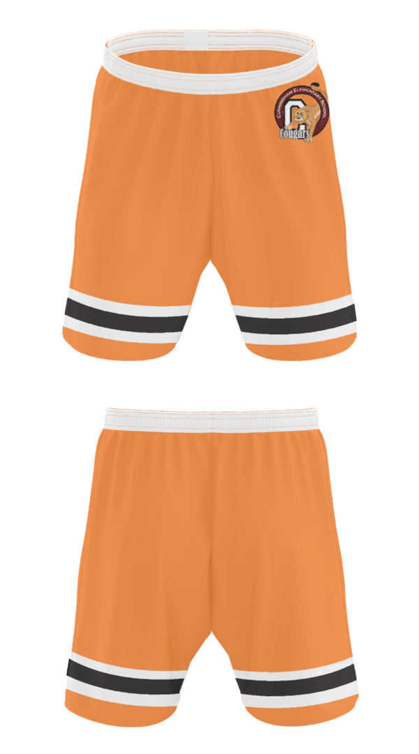 Athletic Shorts With Pockets, Cunningham School, Men's Basketball, Teamtime, Team time, sublimation, custom sports apparel, team uniforms, spirit wear, spiritwear, sports uniforms, custom shirts, team store, custom team store, fundraiser sports, apparel fundraiser