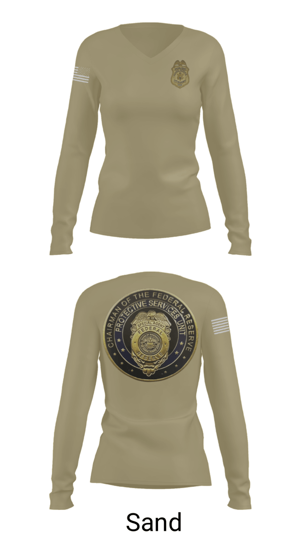 Women's Long Sleeve Vneck Shirt, , Police, Teamtime, Team time, sublimation, custom sports apparel, team uniforms, spirit wear, spiritwear, sports uniforms, custom shirts, team store, custom team store, fundraiser sports, apparel fundraiser