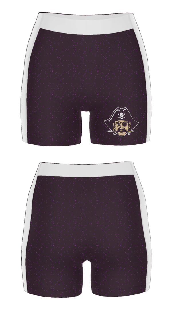 Women's Compression Shorts, Emerson-Hubbard Jr/Sr High School, Spirit Store, Teamtime, Team time, sublimation, custom sports apparel, team uniforms, spirit wear, spiritwear, sports uniforms, custom shirts, team store, custom team store, fundraiser sports, apparel fundraiser