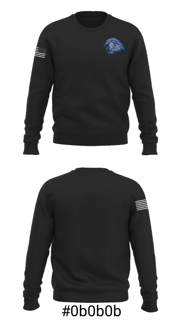 Crew Neck Sweatshirt, Graham Park Middle School Wrestling, Wrestling, Teamtime, Team time, sublimation, custom sports apparel, team uniforms, spirit wear, spiritwear, sports uniforms, custom shirts, team store, custom team store, fundraiser sports, apparel fundraiser