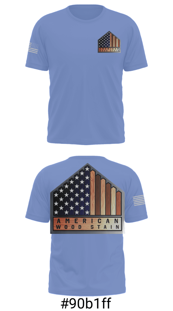 Short Sleeve Performance Shirt, American Wood StainAmerican Wood Stain, , Teamtime, Team time, sublimation, custom sports apparel, team uniforms, spirit wear, spiritwear, sports uniforms, custom shirts, team store, custom team store, fundraiser sports, apparel fundraiser
