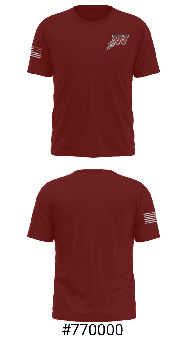 Short Sleeve Performance Shirt, Waterloo West High School Basketball, Women's Basketball, Teamtime, Team time, sublimation, custom sports apparel, team uniforms, spirit wear, spiritwear, sports uniforms, custom shirts, team store, custom team store, fundraiser sports, apparel fundraiser