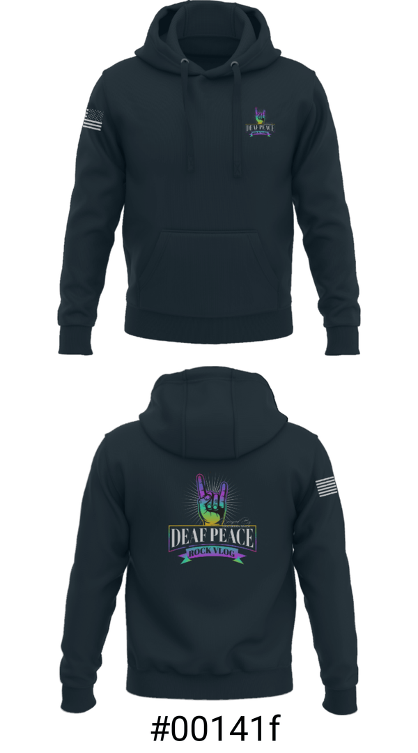 Hoodie, DeafPeaceRockVlog, , Teamtime, Team time, sublimation, custom sports apparel, team uniforms, spirit wear, spiritwear, sports uniforms, custom shirts, team store, custom team store, fundraiser sports, apparel fundraiser
