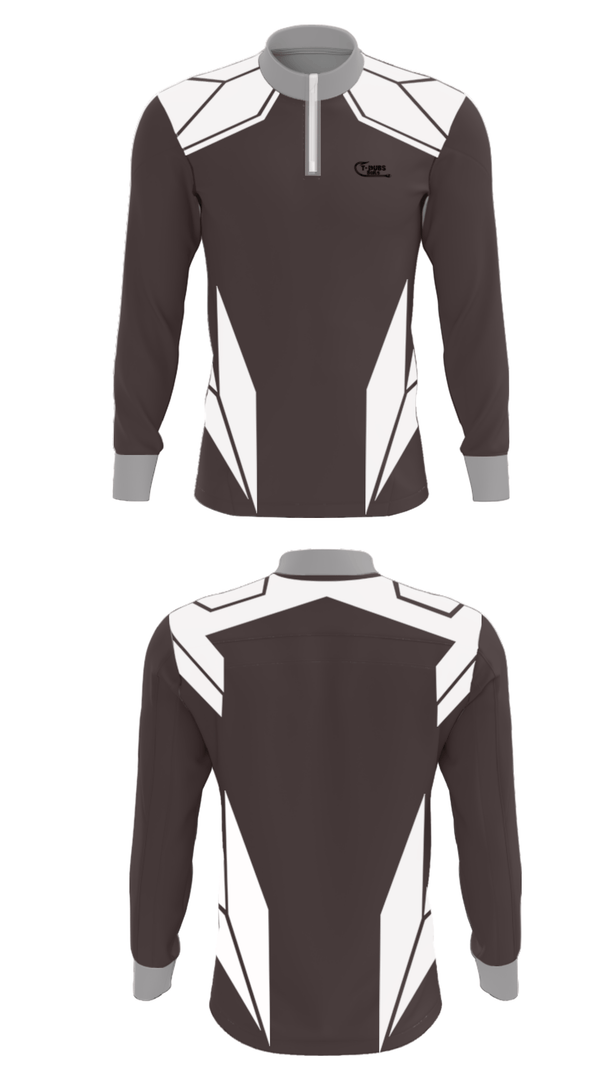 Quarter Zip Jacket, TDubs Baits, , Teamtime, Team time, sublimation, custom sports apparel, team uniforms, spirit wear, spiritwear, sports uniforms, custom shirts, team store, custom team store, fundraiser sports, apparel fundraiser