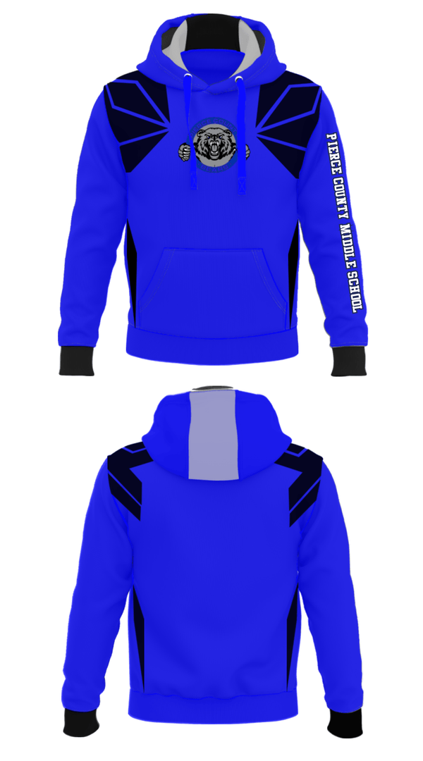 Hoodie, Pierce County Middle School, Spirit Store, Teamtime, Team time, sublimation, custom sports apparel, team uniforms, spirit wear, spiritwear, sports uniforms, custom shirts, team store, custom team store, fundraiser sports, apparel fundraiser