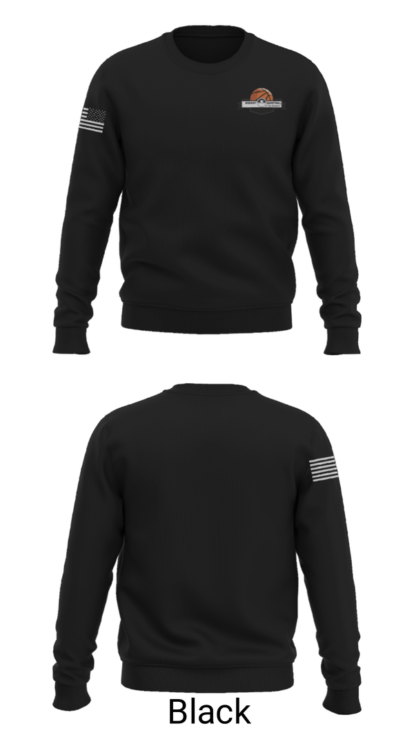 Crew Neck Sweatshirt, Midnight Basketball, Men's Basketball, Teamtime, Team time, sublimation, custom sports apparel, team uniforms, spirit wear, spiritwear, sports uniforms, custom shirts, team store, custom team store, fundraiser sports, apparel fundraiser