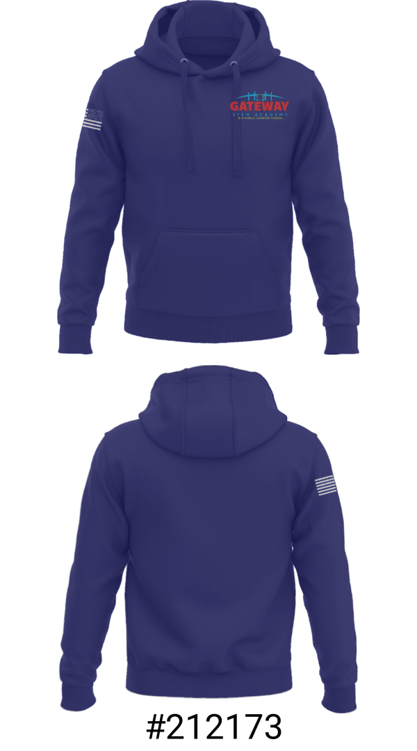 Hoodie, Gateway Stem Academy Charter School, Spirit Store, Teamtime, Team time, sublimation, custom sports apparel, team uniforms, spirit wear, spiritwear, sports uniforms, custom shirts, team store, custom team store, fundraiser sports, apparel fundraiser