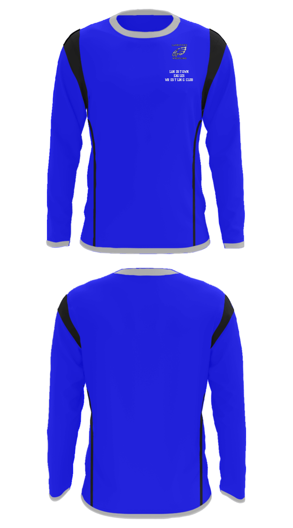Long Sleeve Performance Shirt, Landstown Eagles Wrestling Club, Wrestling, Teamtime, Team time, sublimation, custom sports apparel, team uniforms, spirit wear, spiritwear, sports uniforms, custom shirts, team store, custom team store, fundraiser sports, apparel fundraiser
