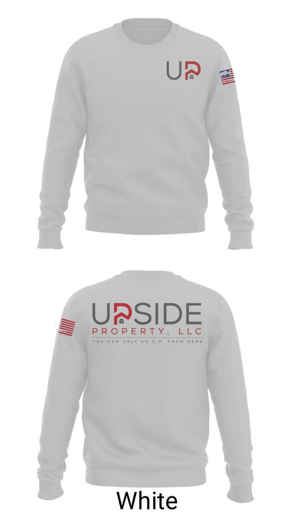 Crew Neck Sweatshirt, UPSIDE PROPERTY, , Teamtime, Team time, sublimation, custom sports apparel, team uniforms, spirit wear, spiritwear, sports uniforms, custom shirts, team store, custom team store, fundraiser sports, apparel fundraiser
