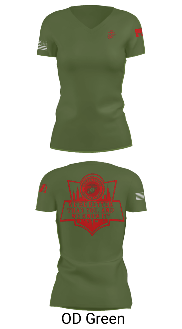 Women's Short Sleeve Vneck Shirt, RSS EMPIRE STATE, Marines, Teamtime, Team time, sublimation, custom sports apparel, team uniforms, spirit wear, spiritwear, sports uniforms, custom shirts, team store, custom team store, fundraiser sports, apparel fundraiser
