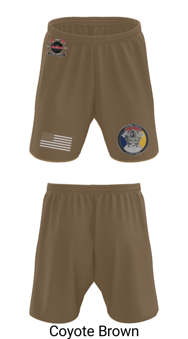 Athletic Shorts With Pockets, Hazmat 63 C, Fire Department, Teamtime, Team time, sublimation, custom sports apparel, team uniforms, spirit wear, spiritwear, sports uniforms, custom shirts, team store, custom team store, fundraiser sports, apparel fundraiser
