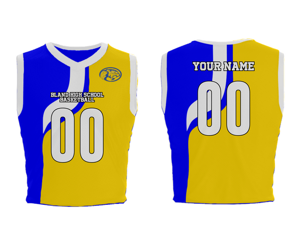 Mens Basketball Jersey, Bland High School Basketball, Women's Basketball, Teamtime, Team time, sublimation, custom sports apparel, team uniforms, spirit wear, spiritwear, sports uniforms, custom shirts, team store, custom team store, fundraiser sports, apparel fundraiser