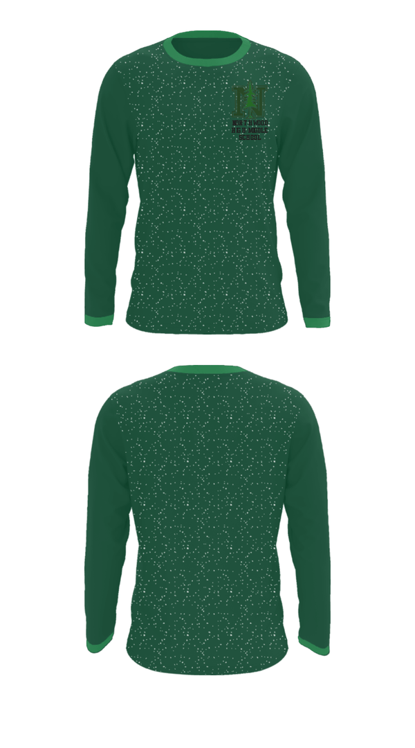 Long Sleeve Performance Shirt, Northwood High/Middle School, Spirit Store, Teamtime, Team time, sublimation, custom sports apparel, team uniforms, spirit wear, spiritwear, sports uniforms, custom shirts, team store, custom team store, fundraiser sports, apparel fundraiser