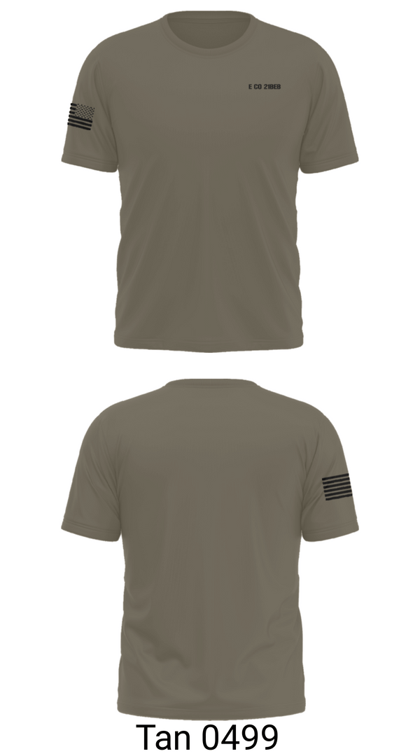 Short Sleeve Performance Shirt, E CO 21BEB, Army, Teamtime, Team time, sublimation, custom sports apparel, team uniforms, spirit wear, spiritwear, sports uniforms, custom shirts, team store, custom team store, fundraiser sports, apparel fundraiser