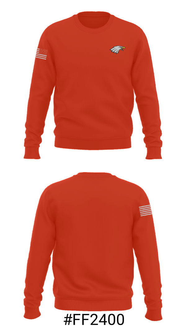 Crew Neck Sweatshirt, Big Walnut High School Gymnastics, Spirit Store, Teamtime, Team time, sublimation, custom sports apparel, team uniforms, spirit wear, spiritwear, sports uniforms, custom shirts, team store, custom team store, fundraiser sports, apparel fundraiser