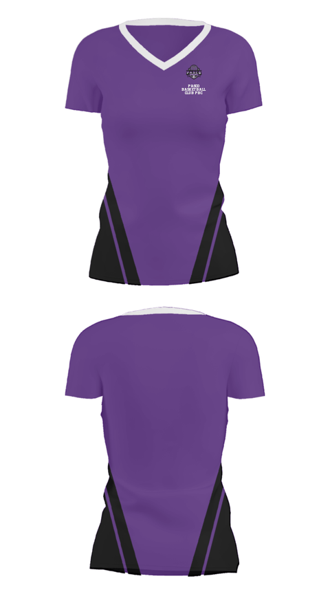 Women's Short Sleeve Vneck Shirt, Pasco Basketball Club Pbc, Men's Basketball, Teamtime, Team time, sublimation, custom sports apparel, team uniforms, spirit wear, spiritwear, sports uniforms, custom shirts, team store, custom team store, fundraiser sports, apparel fundraiser