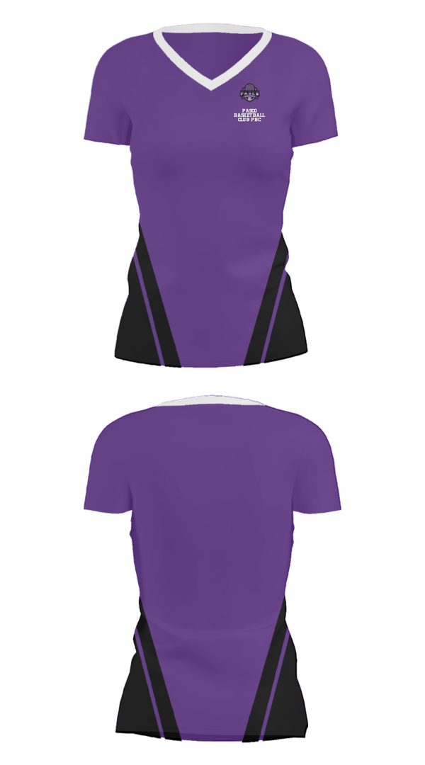 Women's Short Sleeve Vneck Shirt, Pasco Basketball Club Pbc, Men's Basketball, Teamtime, Team time, sublimation, custom sports apparel, team uniforms, spirit wear, spiritwear, sports uniforms, custom shirts, team store, custom team store, fundraiser sports, apparel fundraiser