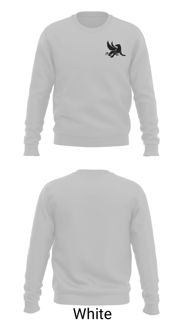 Crew Neck Sweatshirt, ACADEMY AT PALUMBO GRIFFINS, Spirit Store, Teamtime, Team time, sublimation, custom sports apparel, team uniforms, spirit wear, spiritwear, sports uniforms, custom shirts, team store, custom team store, fundraiser sports, apparel fundraiser