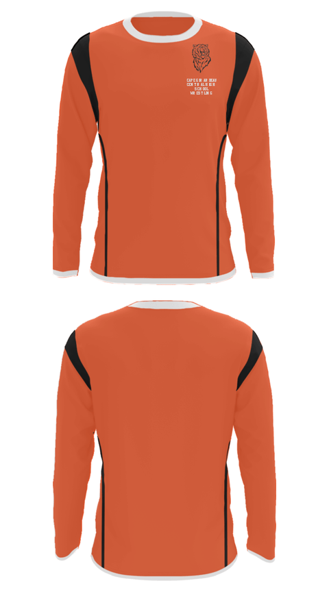 Long Sleeve Performance Shirt, Cape Girardeau Central High School Wrestling, Wrestling, Teamtime, Team time, sublimation, custom sports apparel, team uniforms, spirit wear, spiritwear, sports uniforms, custom shirts, team store, custom team store, fundraiser sports, apparel fundraiser