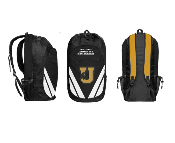 Gear Bag, Dugger Union Community High School Basketball, Men's Basketball, Teamtime, Team time, sublimation, custom sports apparel, team uniforms, spirit wear, spiritwear, sports uniforms, custom shirts, team store, custom team store, fundraiser sports, apparel fundraiser