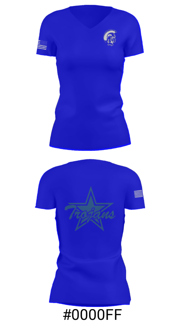 Women's Short Sleeve Vneck Shirt, Johnson County Middle School Basketball, Women's Basketball, Teamtime, Team time, sublimation, custom sports apparel, team uniforms, spirit wear, spiritwear, sports uniforms, custom shirts, team store, custom team store, fundraiser sports, apparel fundraiser