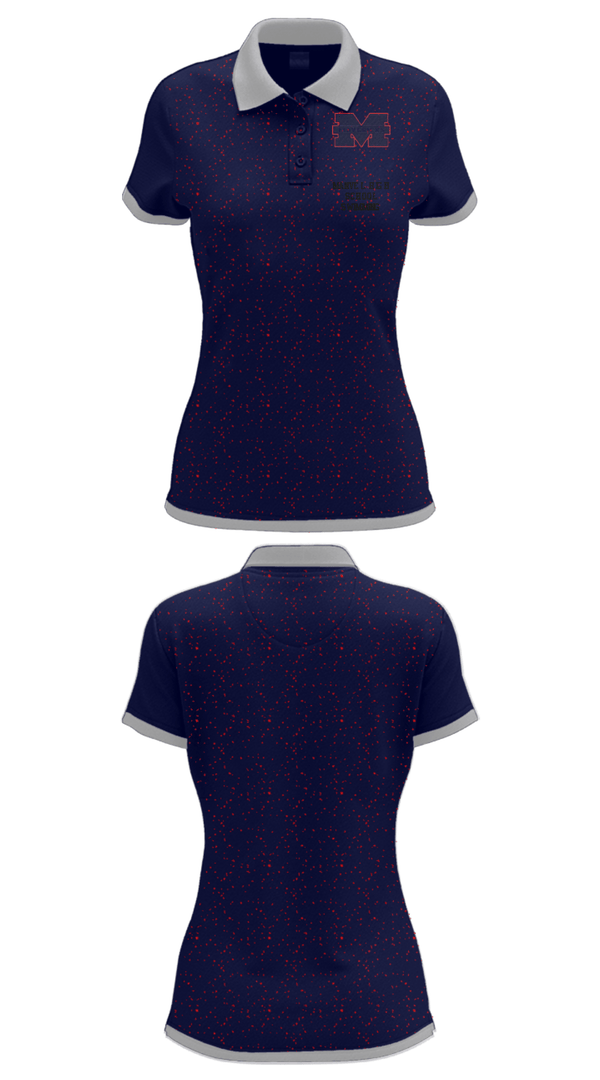 Women's Short Sleeve Performance Polo, Manvel High School Swimming, Swimming, Teamtime, Team time, sublimation, custom sports apparel, team uniforms, spirit wear, spiritwear, sports uniforms, custom shirts, team store, custom team store, fundraiser sports, apparel fundraiser
