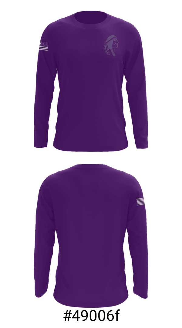 Long Sleeve Performance Shirt, Gladstone High School, Spirit Store, Teamtime, Team time, sublimation, custom sports apparel, team uniforms, spirit wear, spiritwear, sports uniforms, custom shirts, team store, custom team store, fundraiser sports, apparel fundraiser