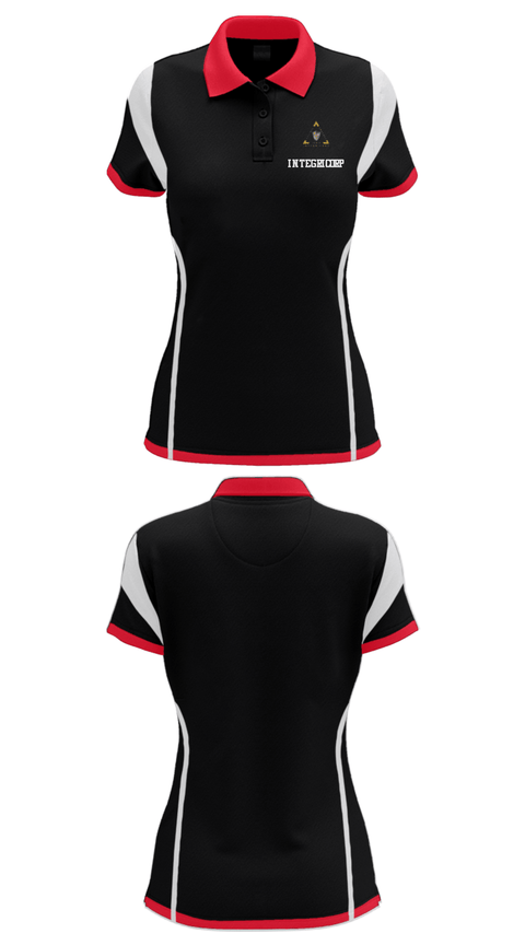 Women's Short Sleeve Performance Polo, IntegriCorp, , Teamtime, Team time, sublimation, custom sports apparel, team uniforms, spirit wear, spiritwear, sports uniforms, custom shirts, team store, custom team store, fundraiser sports, apparel fundraiser