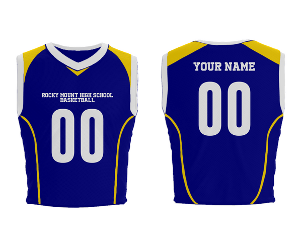 Mens Basketball Jersey, Rocky Mount High School Basketball, Men's Basketball, Teamtime, Team time, sublimation, custom sports apparel, team uniforms, spirit wear, spiritwear, sports uniforms, custom shirts, team store, custom team store, fundraiser sports, apparel fundraiser