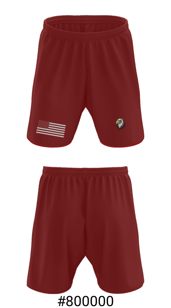 Athletic Shorts With Pockets, Crossett Learning Center, Spirit Store, Teamtime, Team time, sublimation, custom sports apparel, team uniforms, spirit wear, spiritwear, sports uniforms, custom shirts, team store, custom team store, fundraiser sports, apparel fundraiser