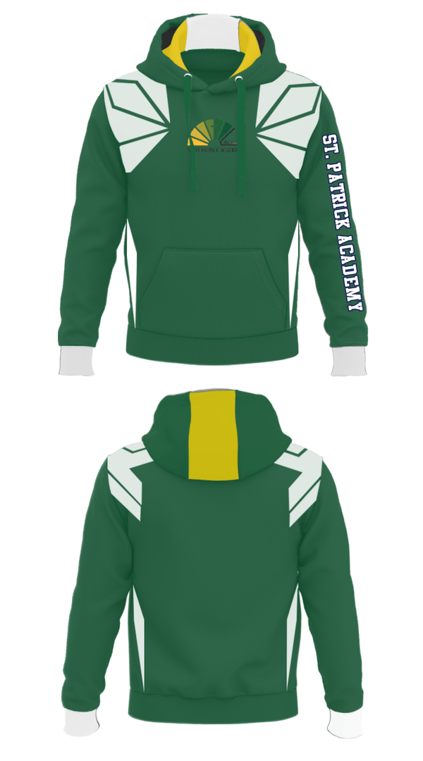 Hoodie, St. Patrick Academy, Spirit Store, Teamtime, Team time, sublimation, custom sports apparel, team uniforms, spirit wear, spiritwear, sports uniforms, custom shirts, team store, custom team store, fundraiser sports, apparel fundraiser