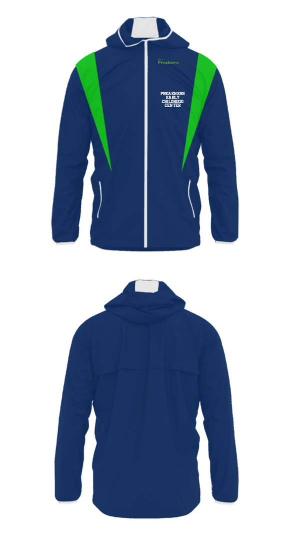 Windbreaker, Preakness Early Childhood Center, Spirit Store, Teamtime, Team time, sublimation, custom sports apparel, team uniforms, spirit wear, spiritwear, sports uniforms, custom shirts, team store, custom team store, fundraiser sports, apparel fundraiser