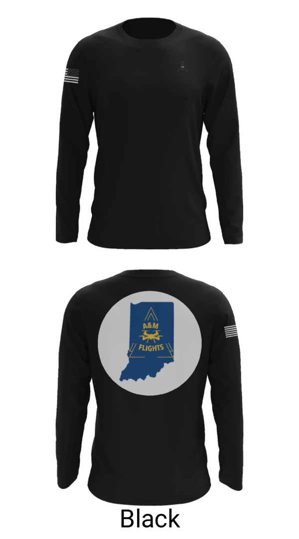 Long Sleeve Performance Shirt, A&M FLIGHTS, , Teamtime, Team time, sublimation, custom sports apparel, team uniforms, spirit wear, spiritwear, sports uniforms, custom shirts, team store, custom team store, fundraiser sports, apparel fundraiser
