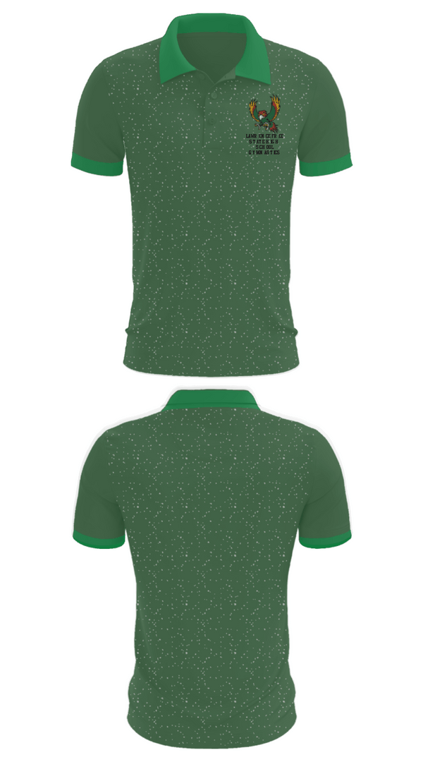 Short Sleeve Performance Polo, Lawrence Free State High School Gymnastics, Spirit Store, Teamtime, Team time, sublimation, custom sports apparel, team uniforms, spirit wear, spiritwear, sports uniforms, custom shirts, team store, custom team store, fundraiser sports, apparel fundraiser
