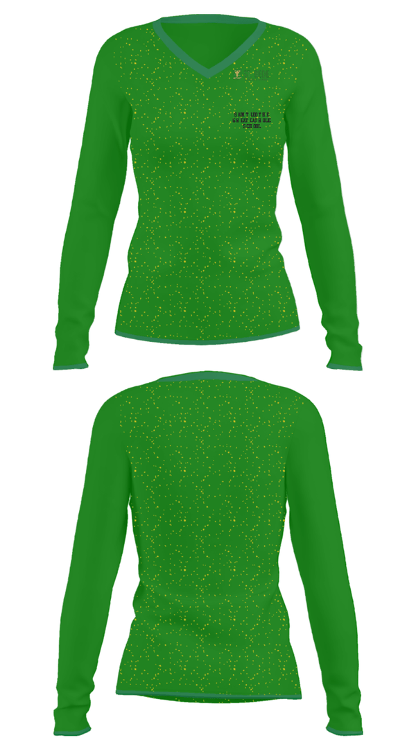 Women's Long Sleeve Vneck Shirt, Saint Leo the Great Catholic School, Spirit Store, Teamtime, Team time, sublimation, custom sports apparel, team uniforms, spirit wear, spiritwear, sports uniforms, custom shirts, team store, custom team store, fundraiser sports, apparel fundraiser