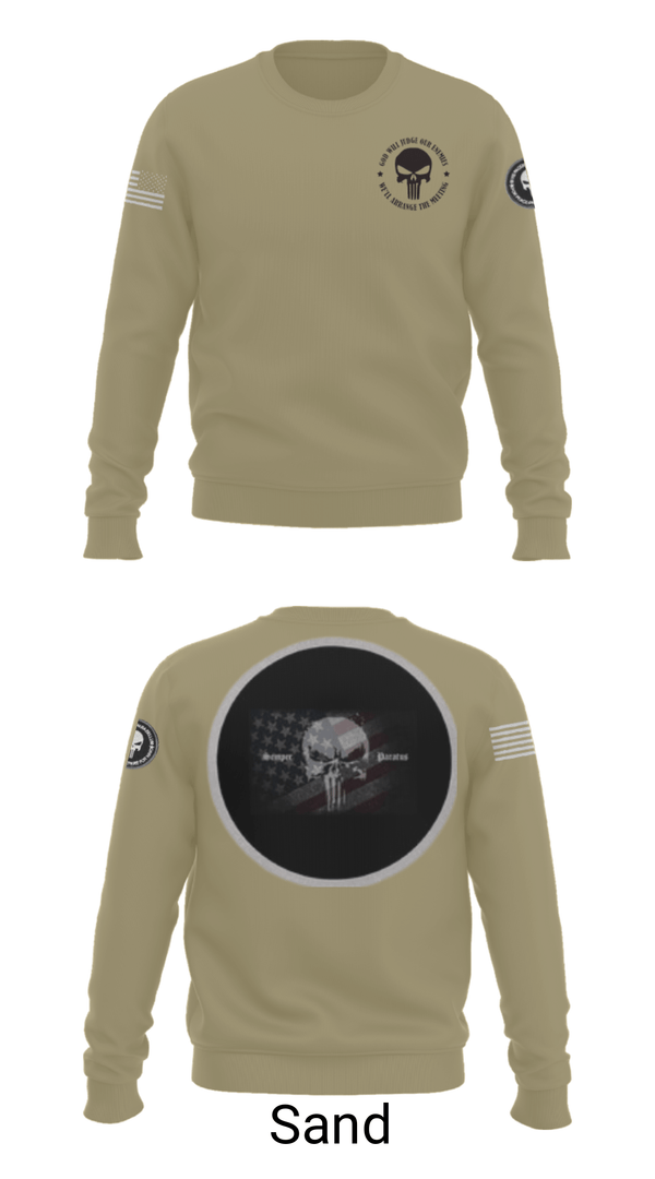 Crew Neck Sweatshirt, , Marines, Teamtime, Team time, sublimation, custom sports apparel, team uniforms, spirit wear, spiritwear, sports uniforms, custom shirts, team store, custom team store, fundraiser sports, apparel fundraiser