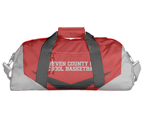 Duffle Bag, Screven County High School Basketball, Women's Basketball, Teamtime, Team time, sublimation, custom sports apparel, team uniforms, spirit wear, spiritwear, sports uniforms, custom shirts, team store, custom team store, fundraiser sports, apparel fundraiser