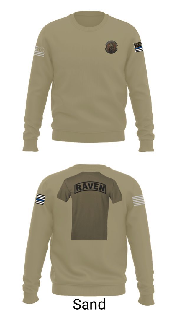 Crew Neck Sweatshirt, , Air Force, Teamtime, Team time, sublimation, custom sports apparel, team uniforms, spirit wear, spiritwear, sports uniforms, custom shirts, team store, custom team store, fundraiser sports, apparel fundraiser