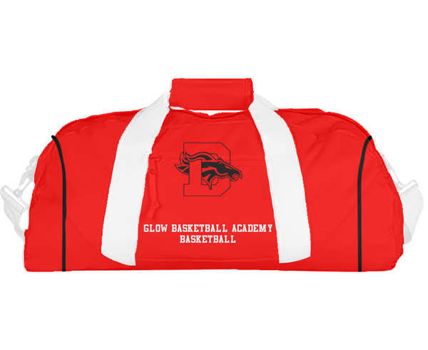 Duffle Bag, Glow Basketball Academy Basketball, Men's Basketball, Teamtime, Team time, sublimation, custom sports apparel, team uniforms, spirit wear, spiritwear, sports uniforms, custom shirts, team store, custom team store, fundraiser sports, apparel fundraiser