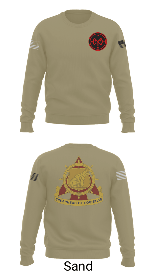 Crew Neck Sweatshirt, E co 427th, National Guard, Teamtime, Team time, sublimation, custom sports apparel, team uniforms, spirit wear, spiritwear, sports uniforms, custom shirts, team store, custom team store, fundraiser sports, apparel fundraiser