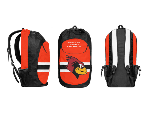 Gear Bag, Ridgefield Park Senior High School Wrestling, Wrestling, Teamtime, Team time, sublimation, custom sports apparel, team uniforms, spirit wear, spiritwear, sports uniforms, custom shirts, team store, custom team store, fundraiser sports, apparel fundraiser