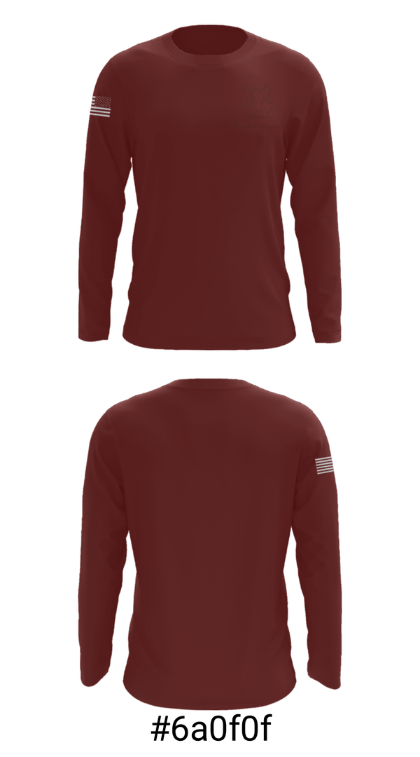 Long Sleeve Performance Shirt, Okemos High School Ice Hockey, Ice Hockey, Teamtime, Team time, sublimation, custom sports apparel, team uniforms, spirit wear, spiritwear, sports uniforms, custom shirts, team store, custom team store, fundraiser sports, apparel fundraiser