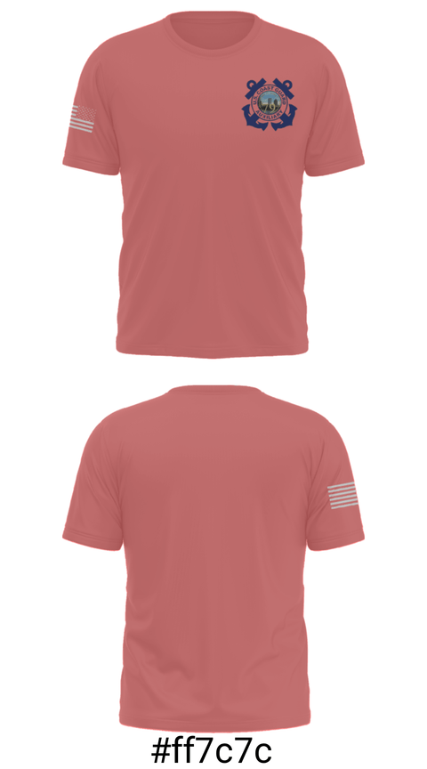 Short Sleeve Performance Shirt, , Coast Guard, Teamtime, Team time, sublimation, custom sports apparel, team uniforms, spirit wear, spiritwear, sports uniforms, custom shirts, team store, custom team store, fundraiser sports, apparel fundraiser